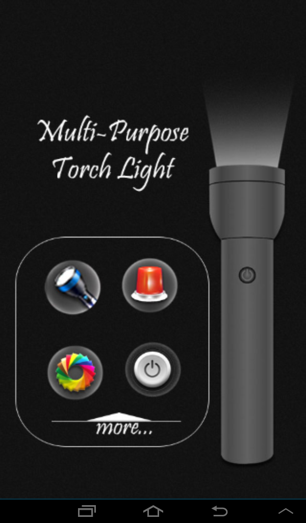 Multi Purpose Torch Light App on the Amazon Appstore