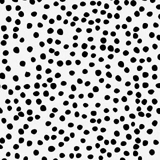 Black and White Wallpaper Peel and Stick Wallpaper Polka Dot Contact Paper 17.7inch×118.1inch Black and White Contact Paper Peel and Stick Dot Wallpaper Removable Wallpaper Bathroom Vinyl