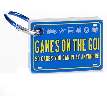 Amazon Com Games On The Go By Continuum Games Portable Roadtrip Family Games To Challenge And Entertain Toys Games