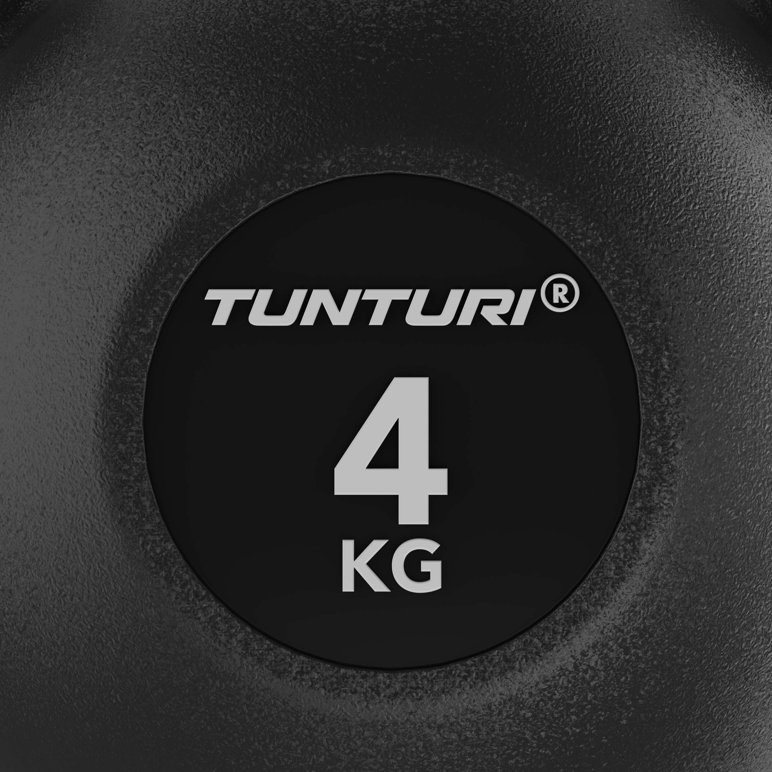 Tunturi Kettlebell Platinum en caoutchouc - 24 kg