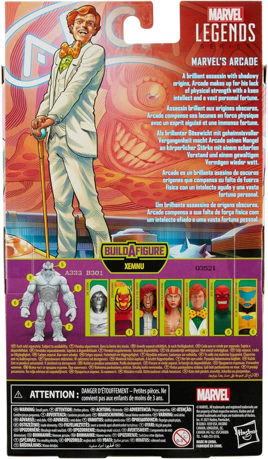 Marvel Legends Series – Action Figure Di Legione 15 Cm, Con Pezzo Build-A-Figure, Collezionabile
