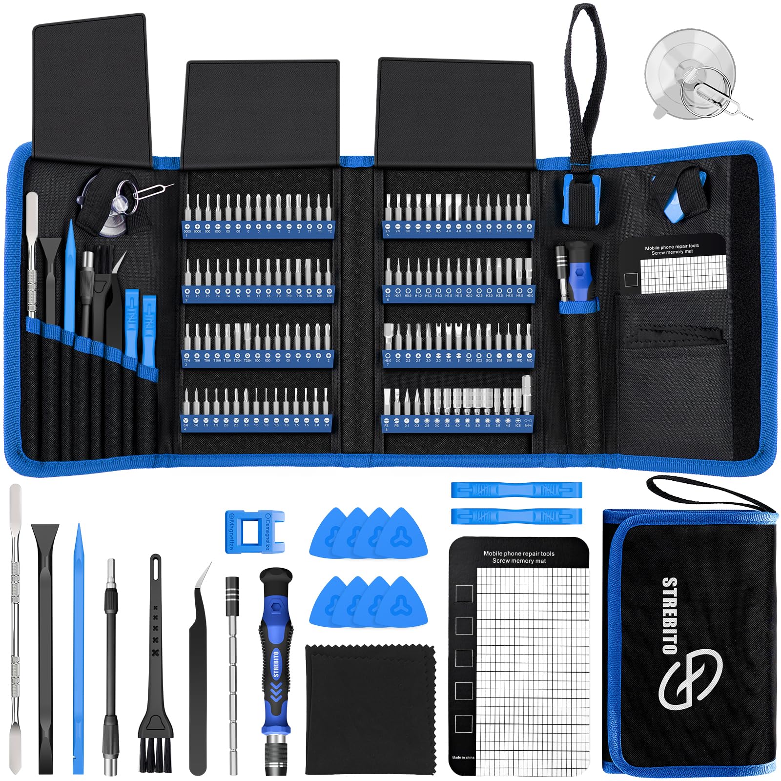 STREBITO 142-Piece