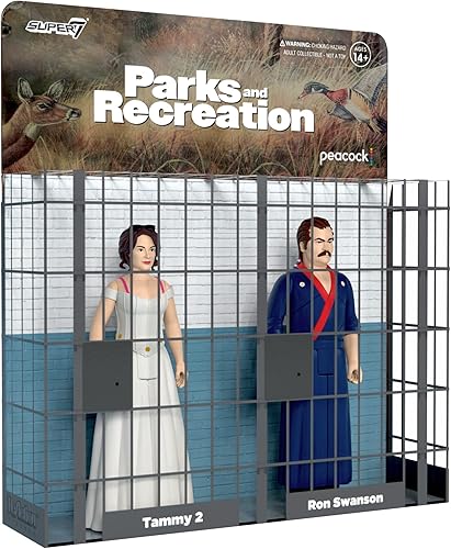 Vista 12 de Super7 Parks and Recreation Andy Dwyer (rata) - Figura de acción de Parques y Recreación de 3.75 pulgadas con accesorios, colección clásica