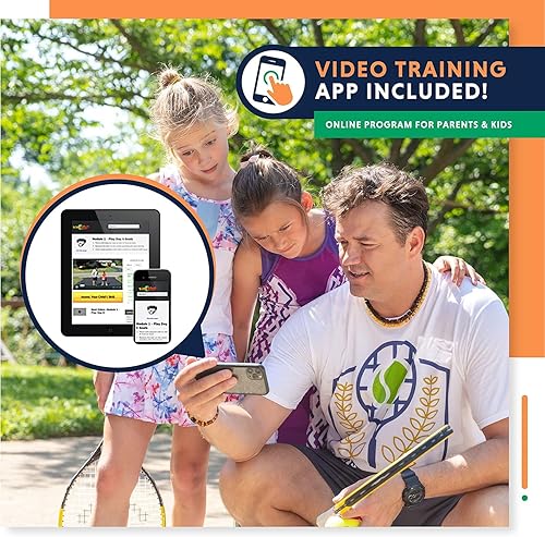 Miniatura 5 de Raqueta de tenis para niños por Street Tennis Club. El equipo adecuado te ayuda a aprender más rápido y jugar mejor