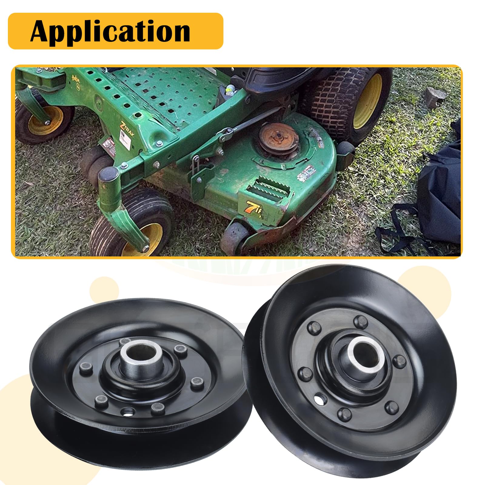 2PK 756-04325 Pulley for Craftsman LT2000 Cub Cadet LTX1042 Tractor — Amazon image 8