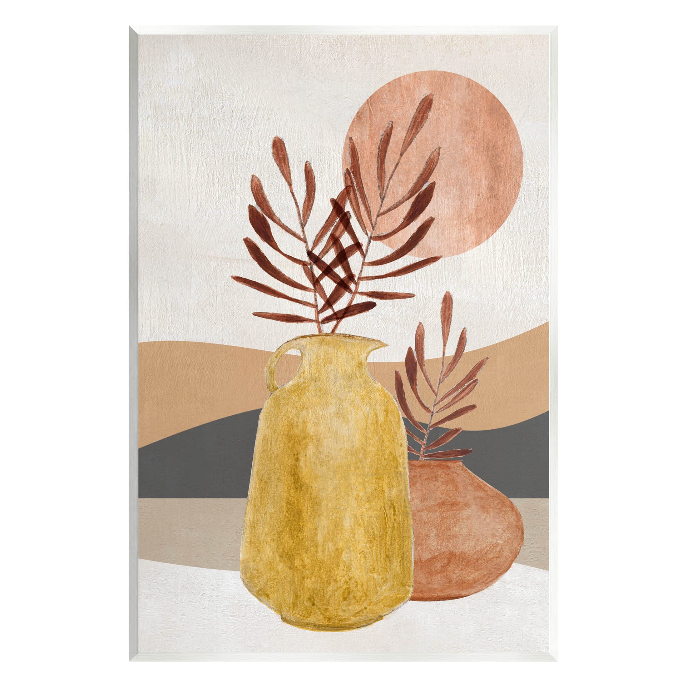 Stupell Industries Boho Desert Plant Botanicals Wood Wall Art, Design by Janet Tava