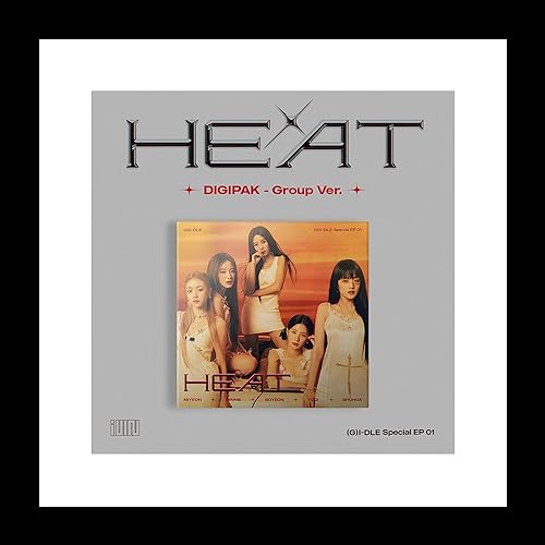 Miniatura 5 de (G) I-DLE HEAT Álbum Especial CD+Letra+Tarjeta Fotográfica+Tracking Sealed GIDLE (Digipack MINNIE Version) Digipack MINNIE Versión,Digipack MIYEON