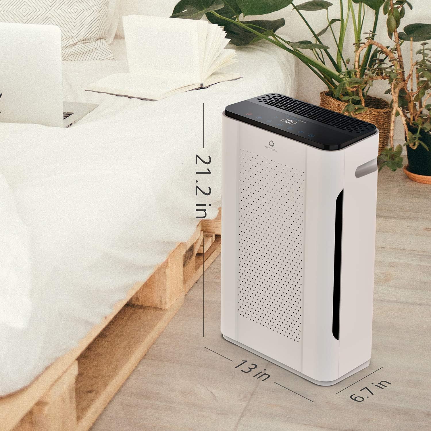 Airthereal Bundle | APH260 Air Purifier and 2-pack Medical Grade H13 True HEPA Spare Replacement Filters, Pure Morning
