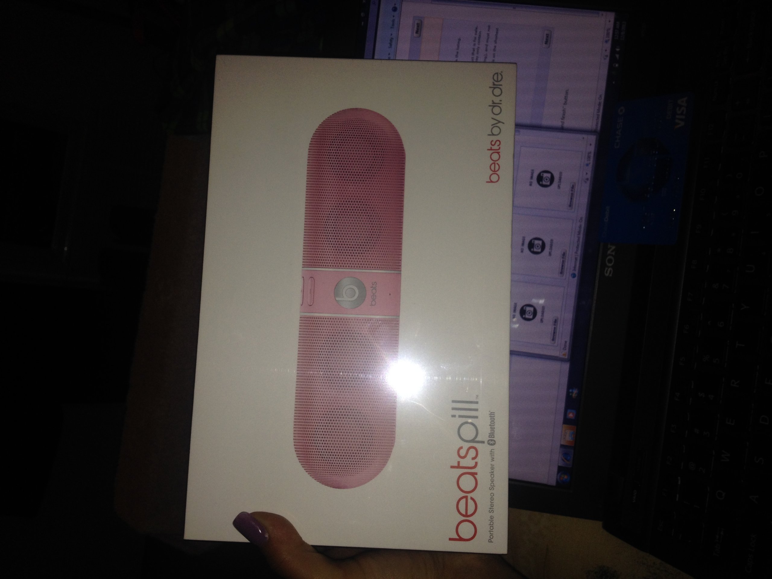 Beats by Dr Dre BT-SP-PIL-NKMJ-PNK Nicki Minaj Pill Wireless