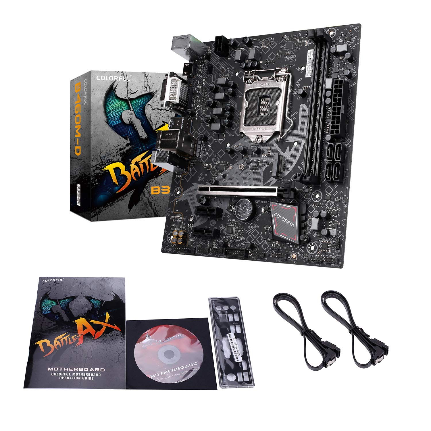 Amazon.com: Colorful Gaming Motherboard (B460M-D) : Electronics