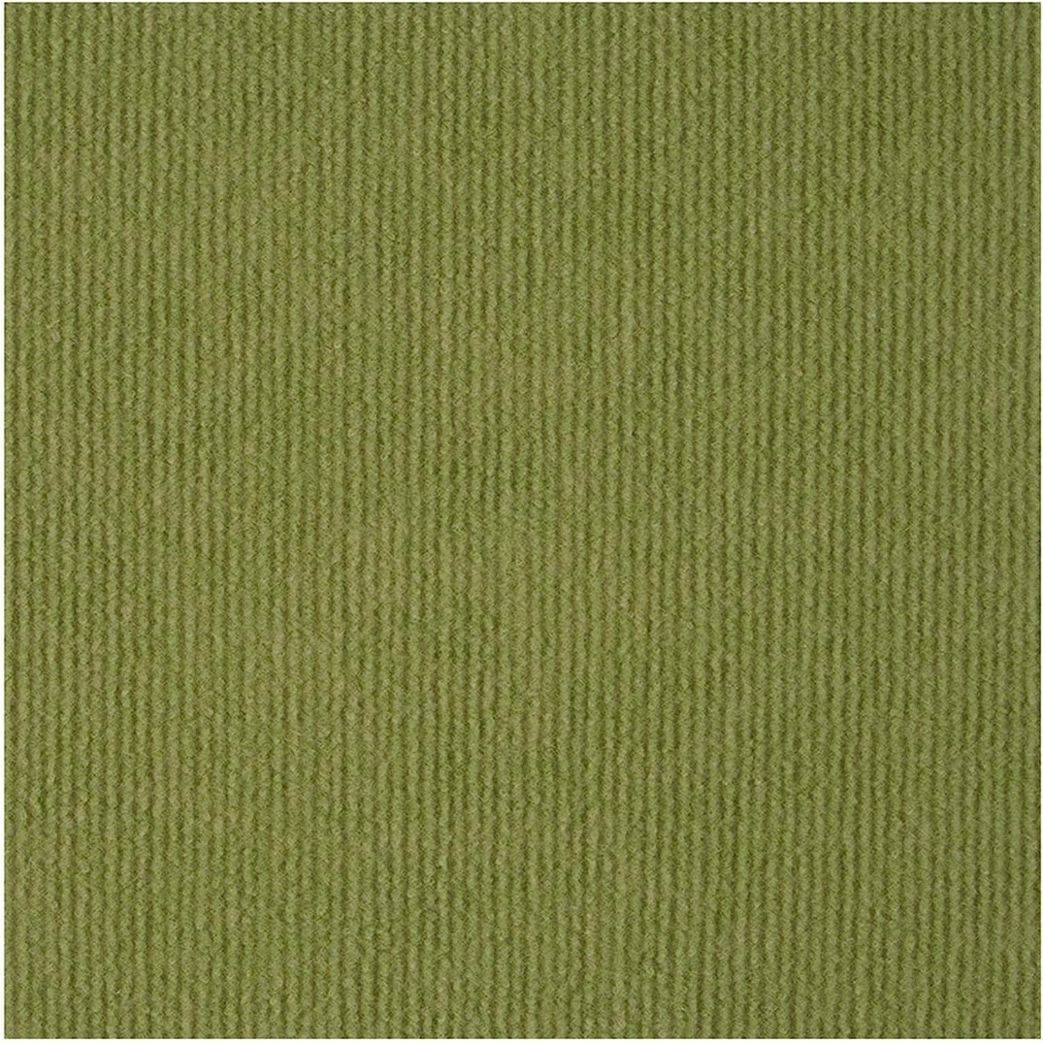 dalles de moquette, Dalles de moquette carrées lavables en Polyester, 12x12 pouces(Green)