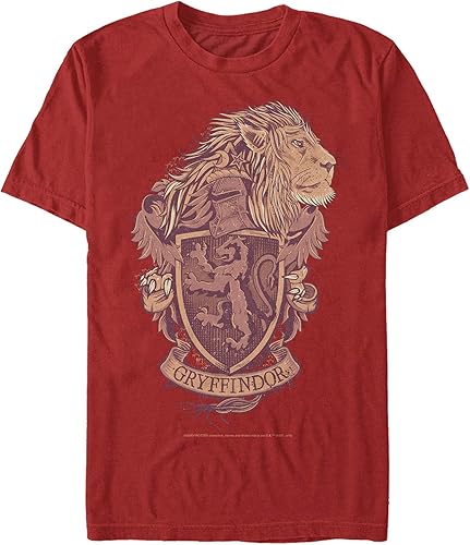 Harry Potter Men's Gryffindor House Crest T-Shirt