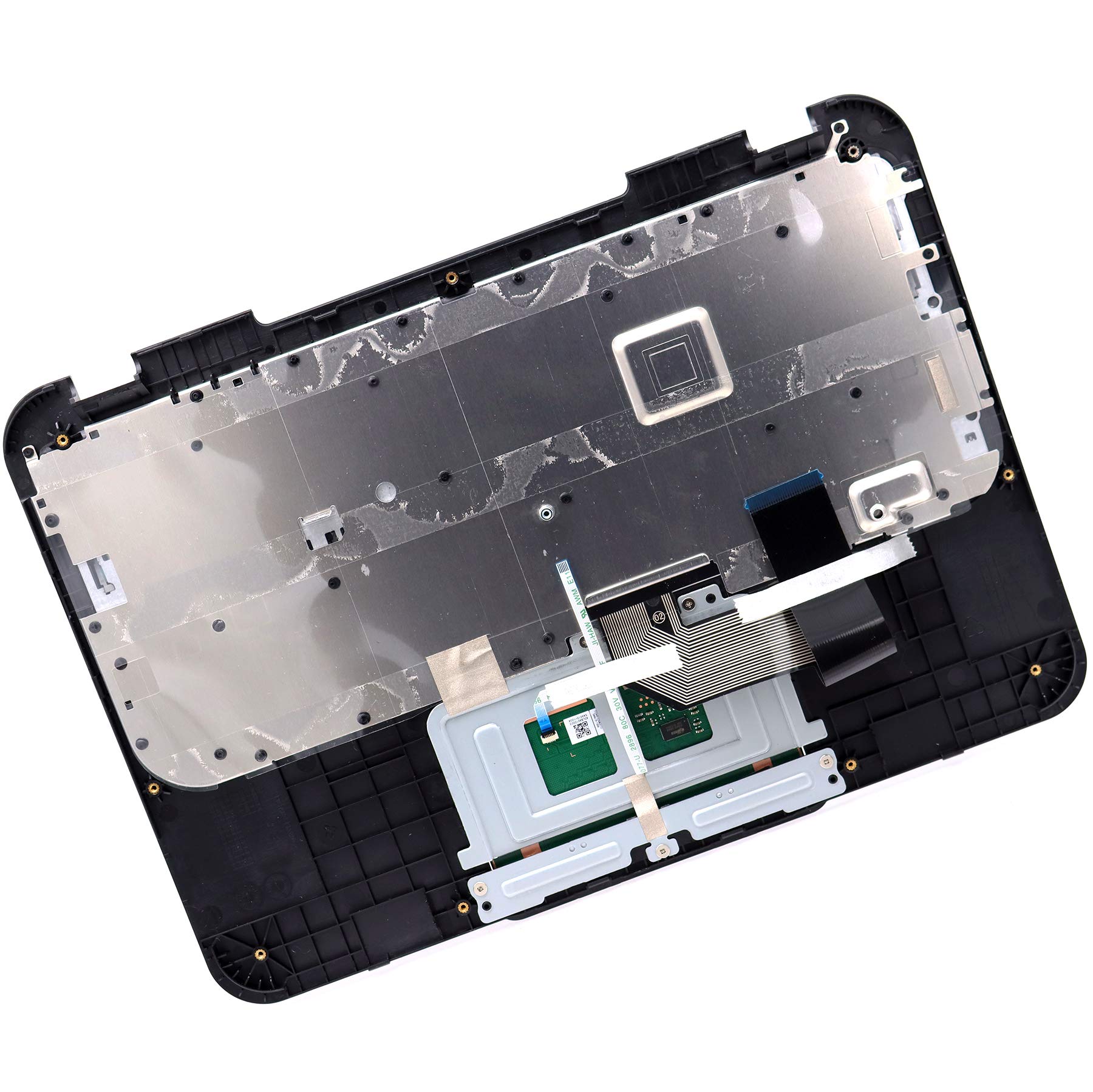 Produktbild von Rinbers Ersatz-Oberteil Für Lenovo Chromebook N22 - Handauflage & Touchpad In Schwarz