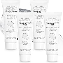Rio Conductive Gel, Highly Conductive Gel for EMS Machine, TENS Machine & Circulation Boosting Devices, Improves Conductivity & Increases Stimulation, Skin Friendly, Irritation Free, Scent Free