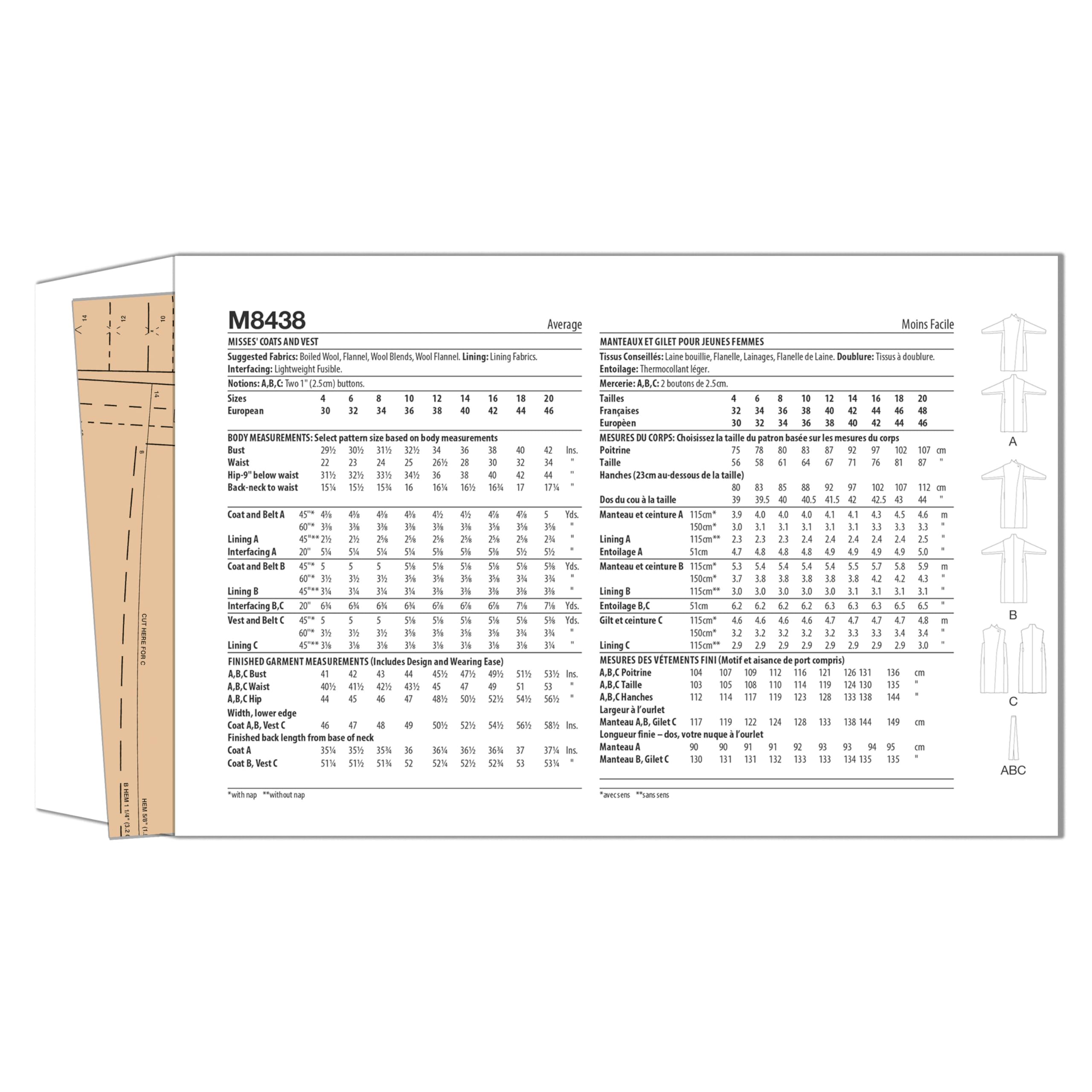 Simplicity Patterns Paper Sewing Pattern 8438 D5 (4-6-8-10-12), Multicoloured - Image 2