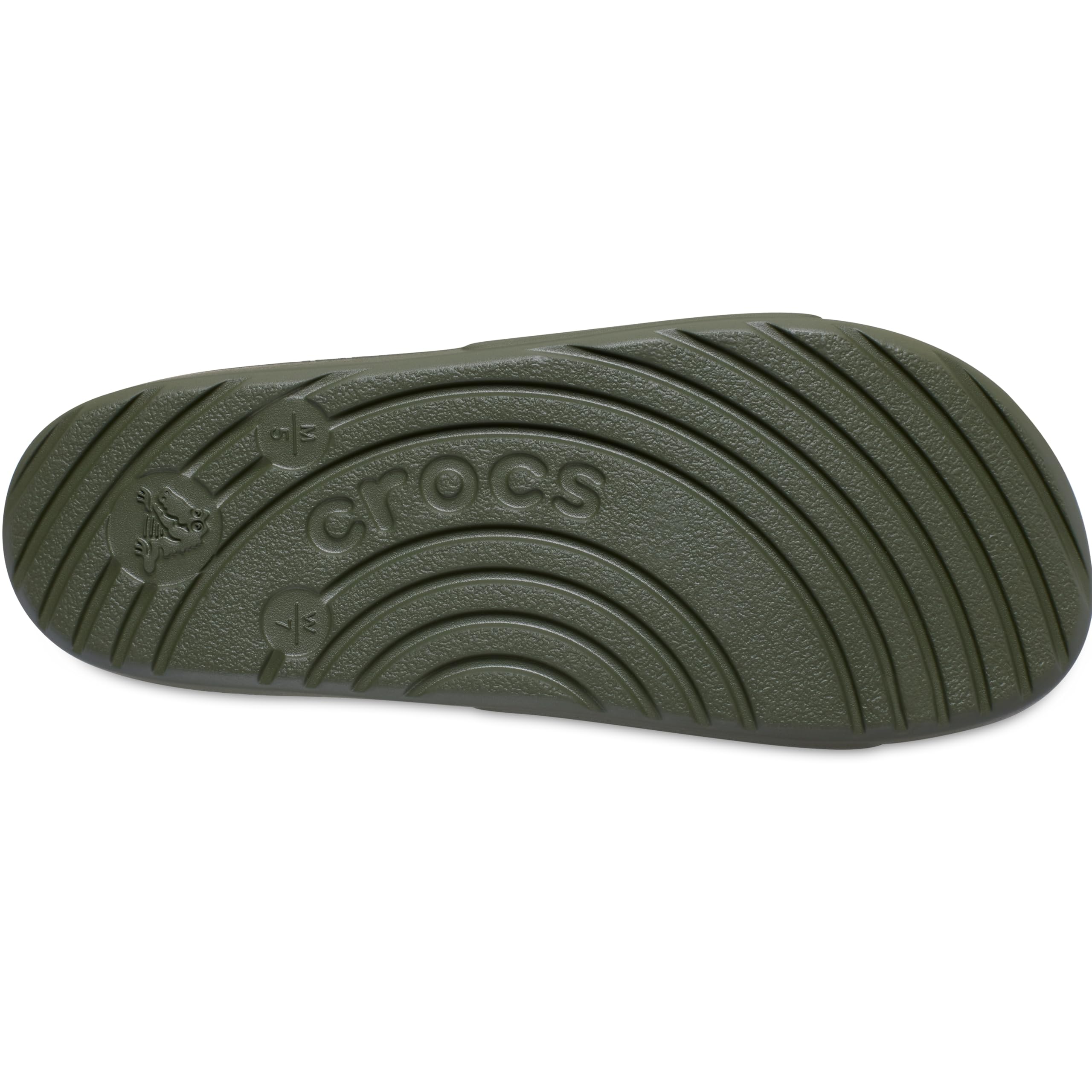Crocs Unisex Slide, Army Green, 37/38 EU