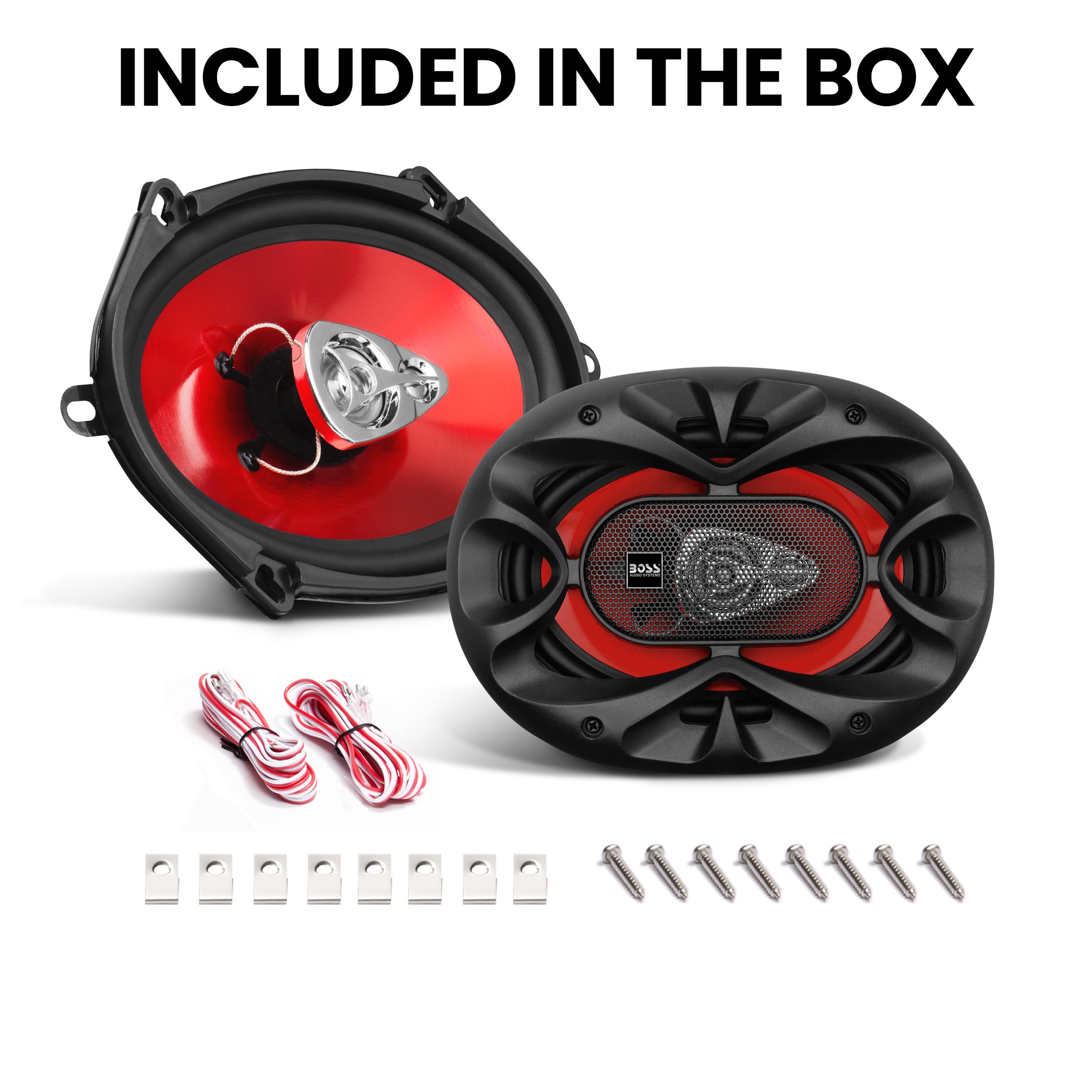 Amazon.com: BOSS Audio Systems CH5730 5 x 7 Car Speakers, 300