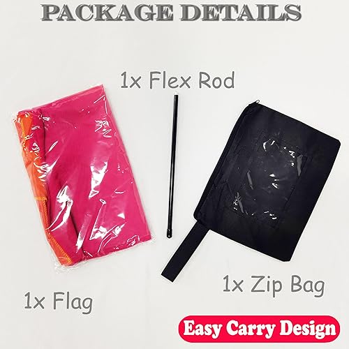 Miniatura 3 de Wuchieal Banderas flexibles de adoración de alabanza porfética, radio de 55 x 74 pulgadas, serpentina semicírculo de ministerio de danza (7#