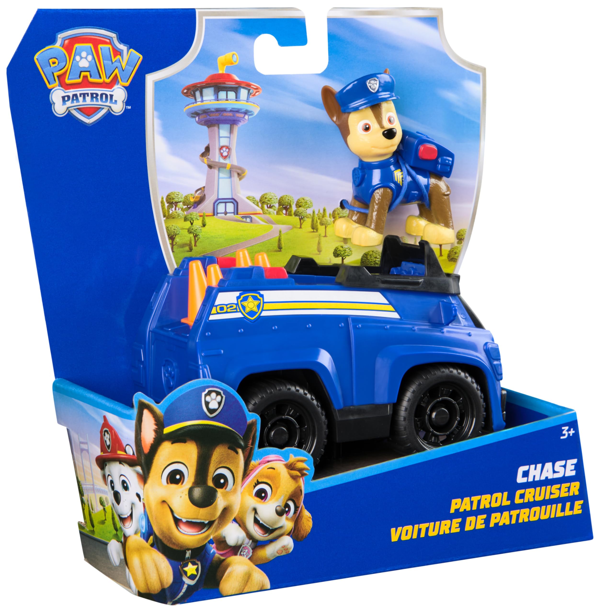 Psi Patrol: Pojazd Podstawowy Chase (Solid)