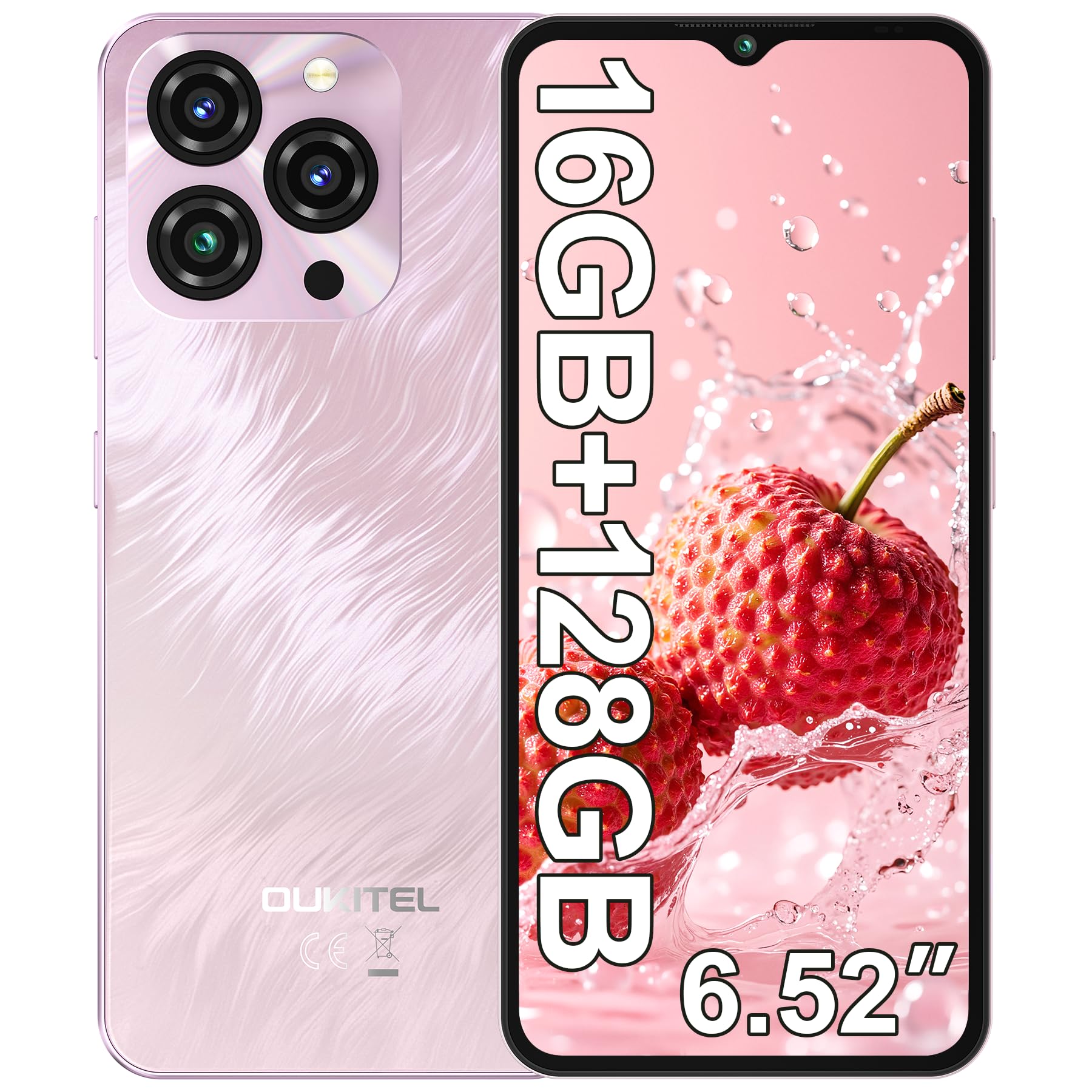 Amazon | OUKITEL C3 SIMフリー スマートフォン 本体 16GB RAM+128GB