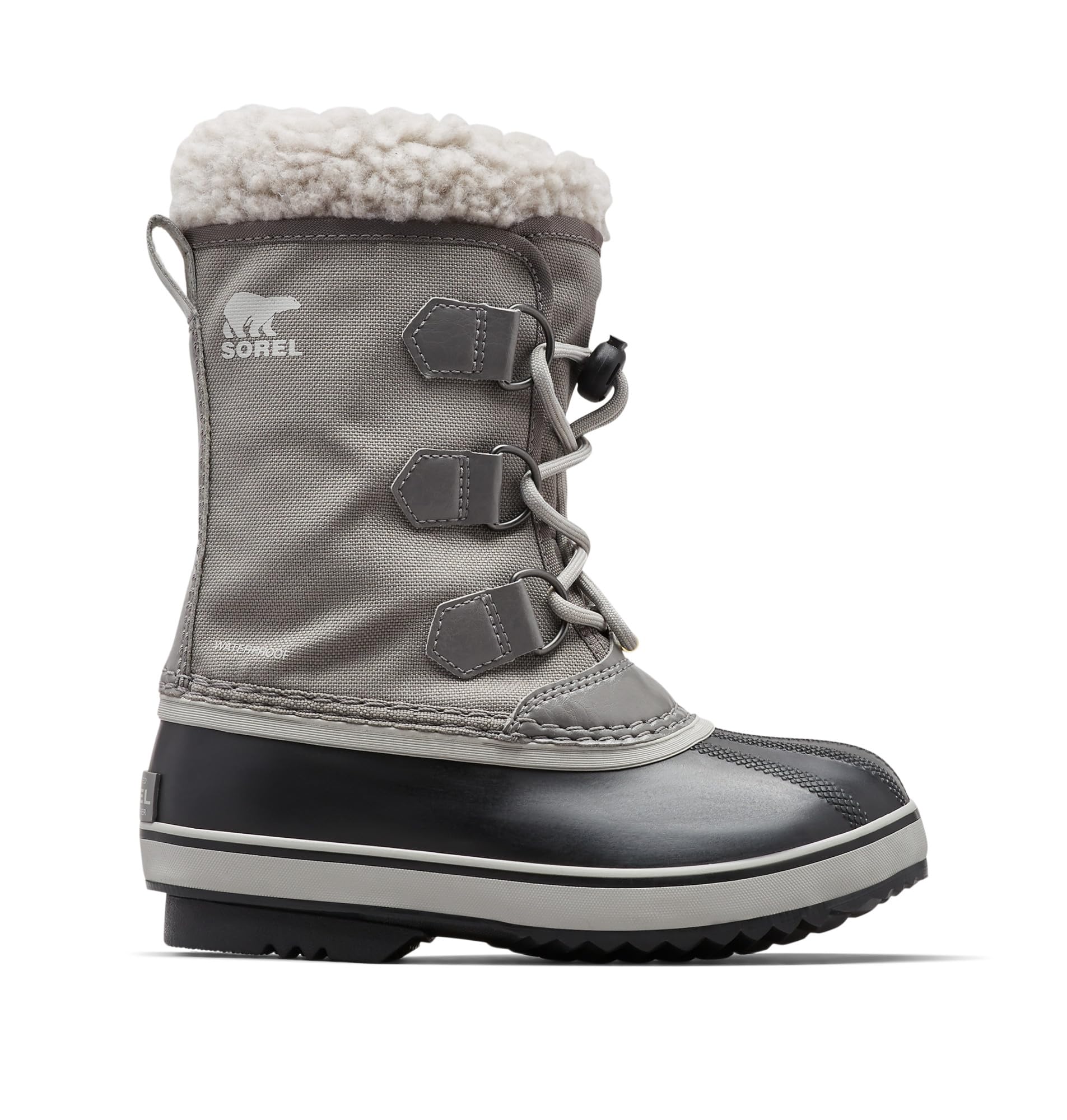 Sorel Yoot Pac Nylon WP Dziecięce śniegowce, szary (Quarry, Dove), 37 EU