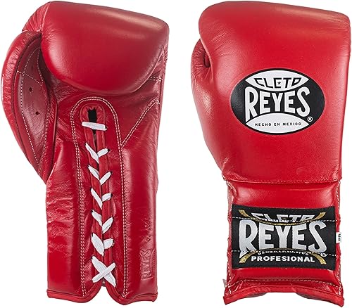 CLETO REYES Traditional Professional-Grade Boxing Gloves with Laces for Training, Sparring and Heavy Punching Bags for Men and Women, MMA,