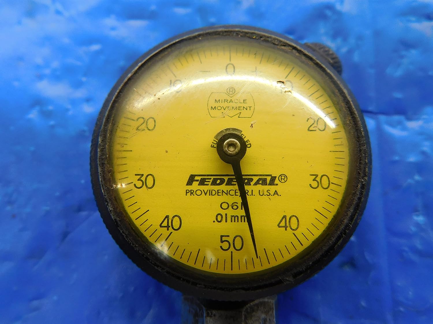 MAHR Federal O6I DIAL Indicator BORE GAGE .01MM Graduation Full Jeweled - MS3661BU