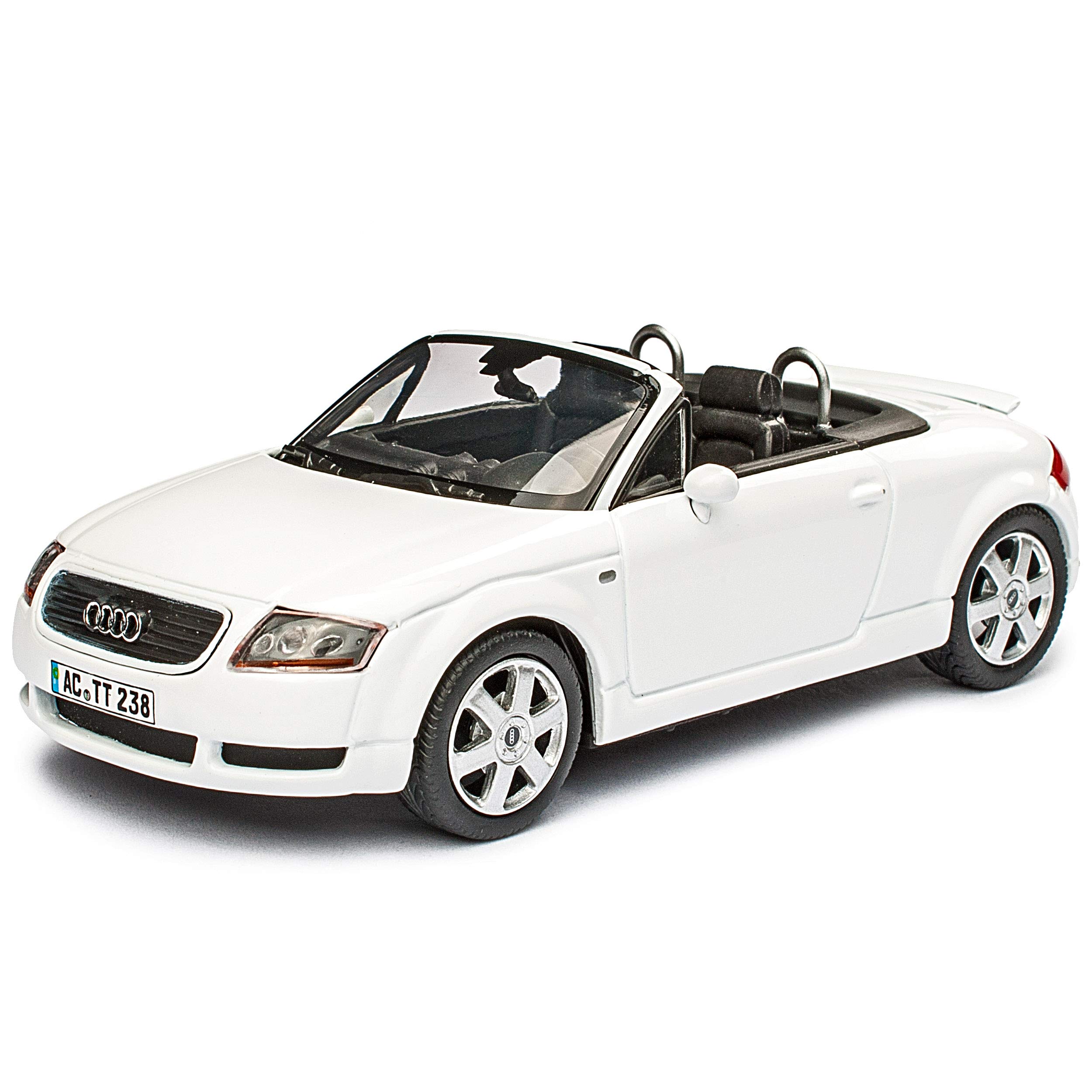 Generisch A*u*d*i TT 8N Roadster Cabrio Weiss 1998-2006 1/43 Modell Auto