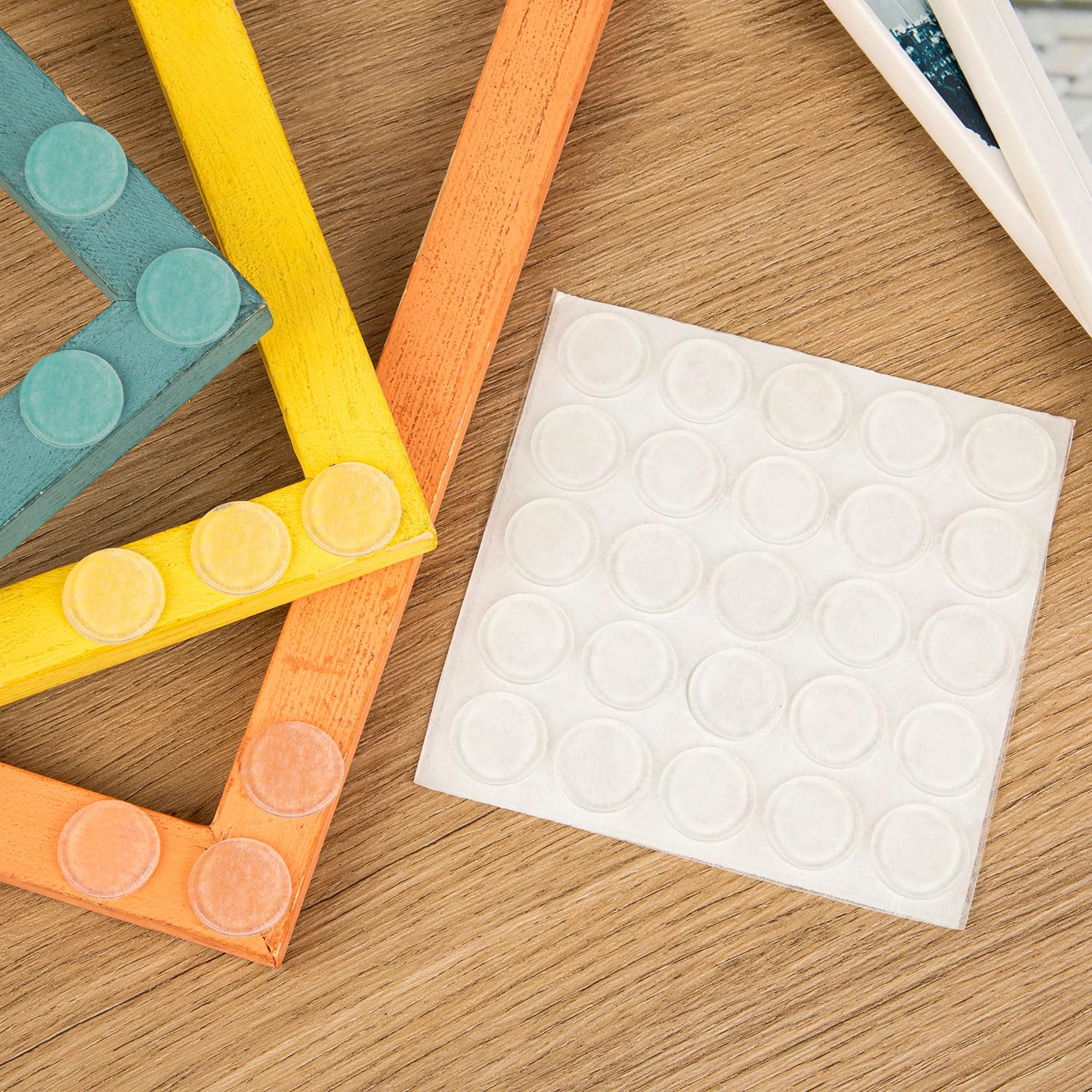 Lot De 50 Ou 100 Tampons Amortisseurs En Silicone Transparent - 10x2 Mm, Adhésif - Pour Portes D'armoire, Tiroirs, Planches à Découper - Anti-bruit, Anti-rayures