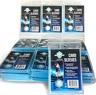 Card Protector Sleeves Penny Sleeves - 3000 Trading Card - 2-5/8