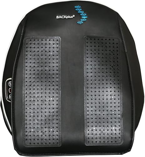 Miniatura 7 de Almohadilla de masaje Shiatsu con calor, cojín masajeador de espalda y cuello para aliviar el dolor, transforma cualquier silla en un terapeuta de