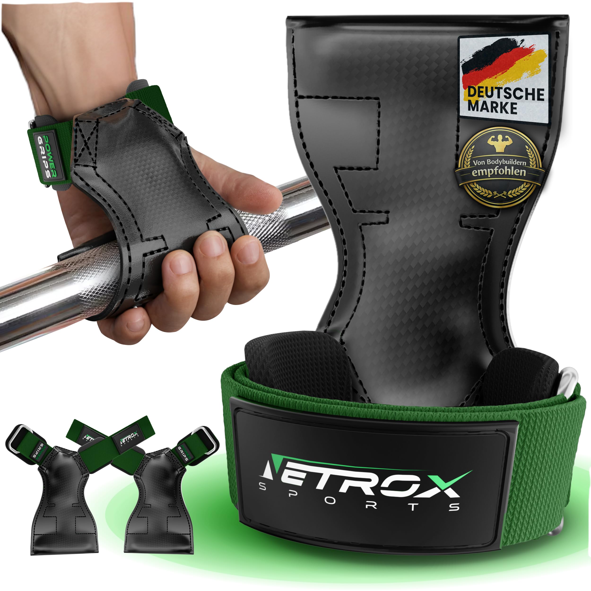 Climaqx Ultra Grips Dunkelgrün, S