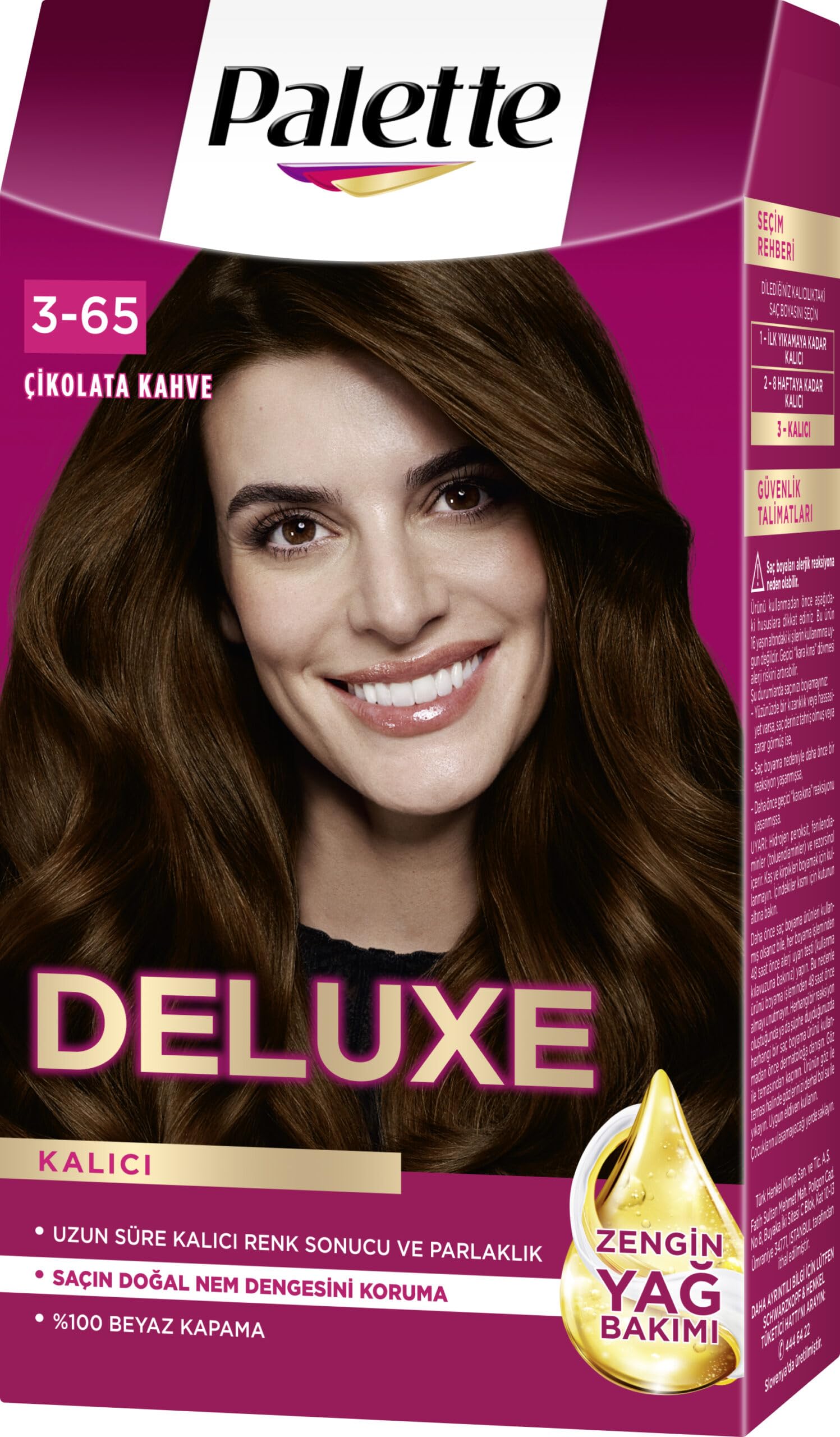 Palette Deluxe 3-65 Çikolata Kahve Saç Boyası
