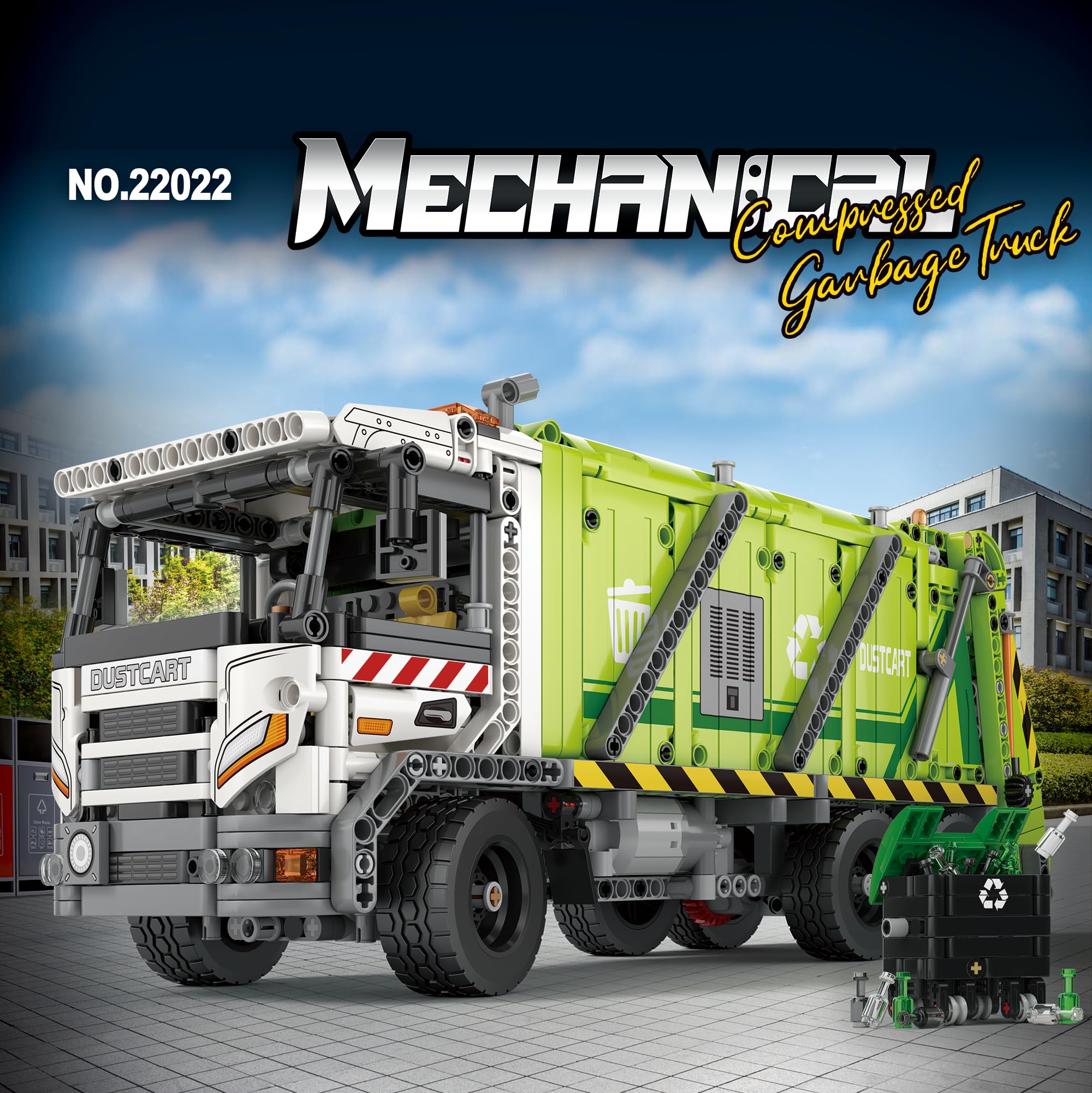belodoro Compressed Garbage Truck - Image 2