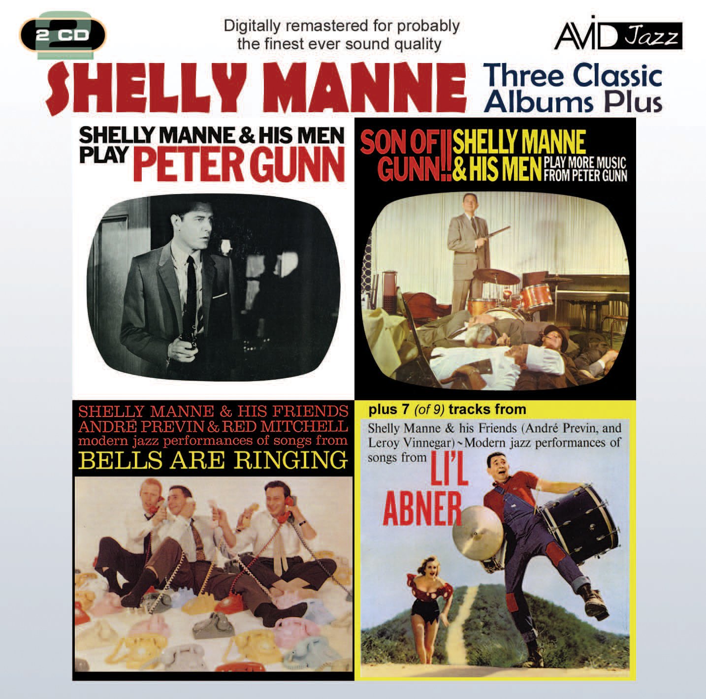 Three Classic Albums Plus Peter Gunn Son Of Gunn Bells Are Ringing