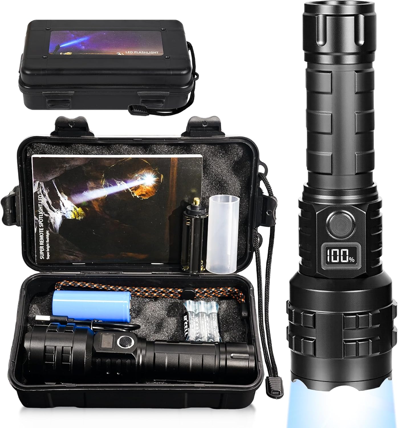 Flashlights High Lumens Rechargeable Warm Gloves