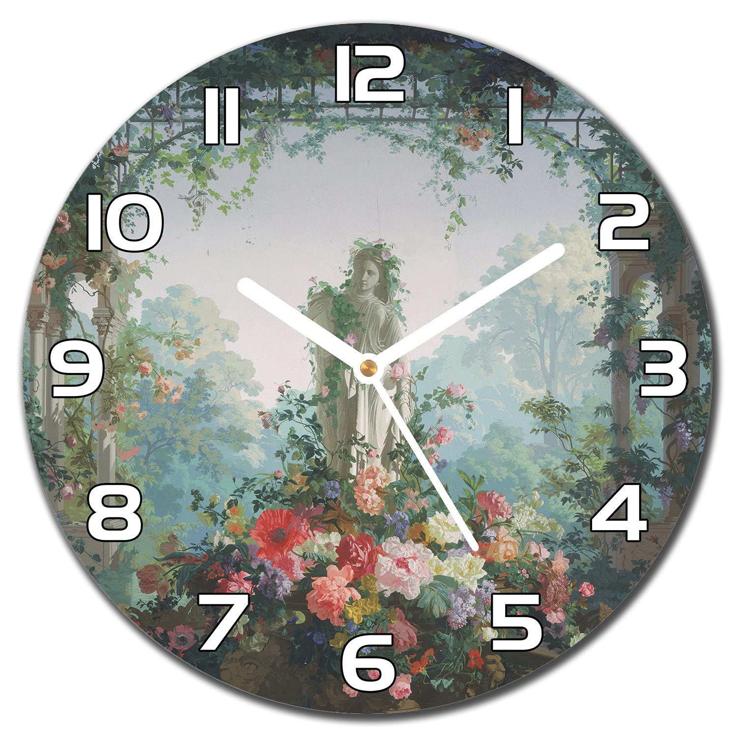 Horloge murale moderne pour salon élégant et cuisine contemporaine
