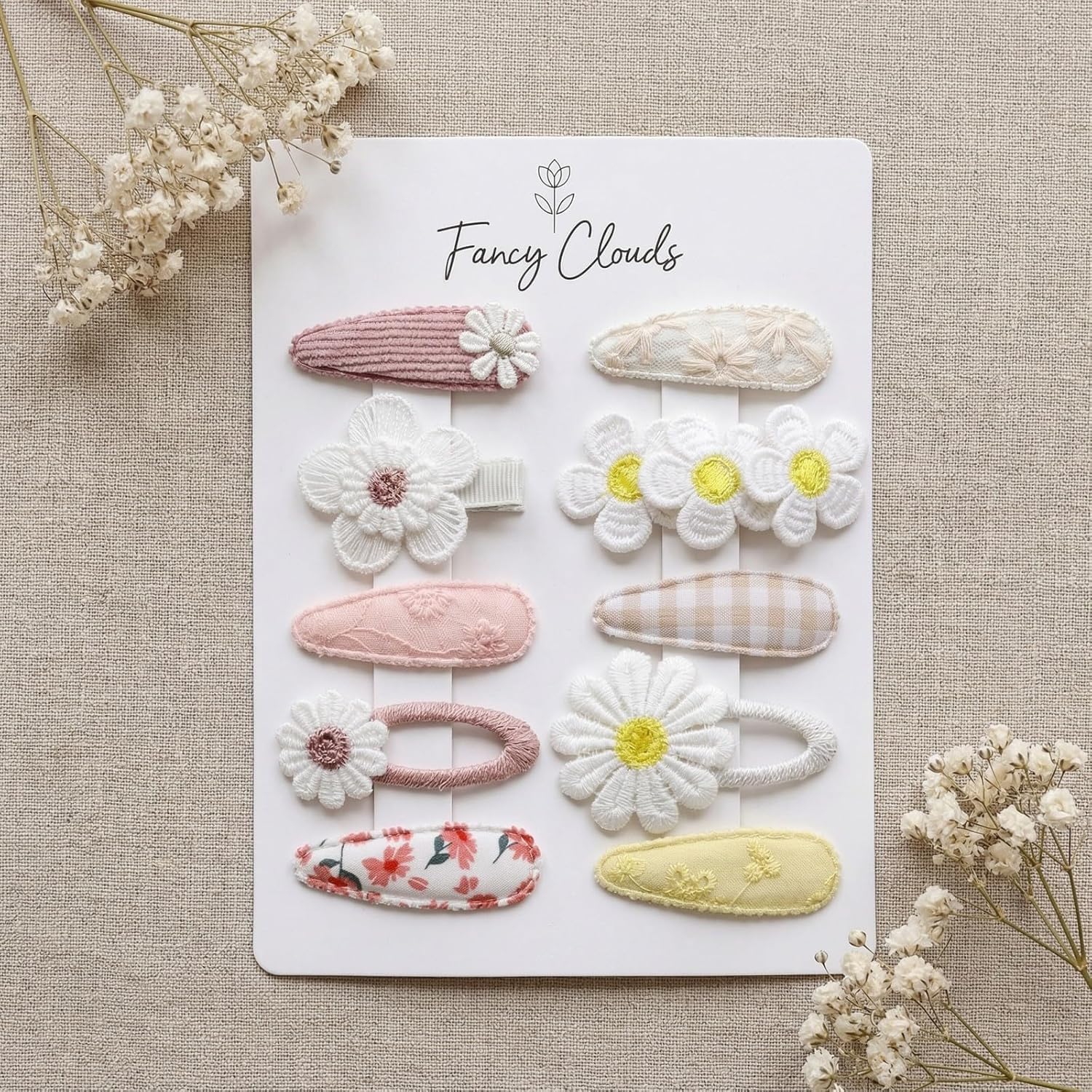 Baby Girl Hair Accessories, 10 Pack Baby Clips and Hair Accessories, Hair Pins for Girls and Baby Girls, Bow Hair Clips for Girls, Baby Girl Hair Bows for Daily Styling and Special Occasions-image-29