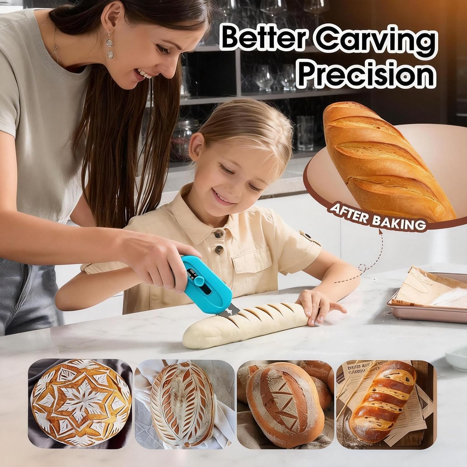 5th Gen Magnetic Bread Lame, Professional Sourdough Scoring Tool