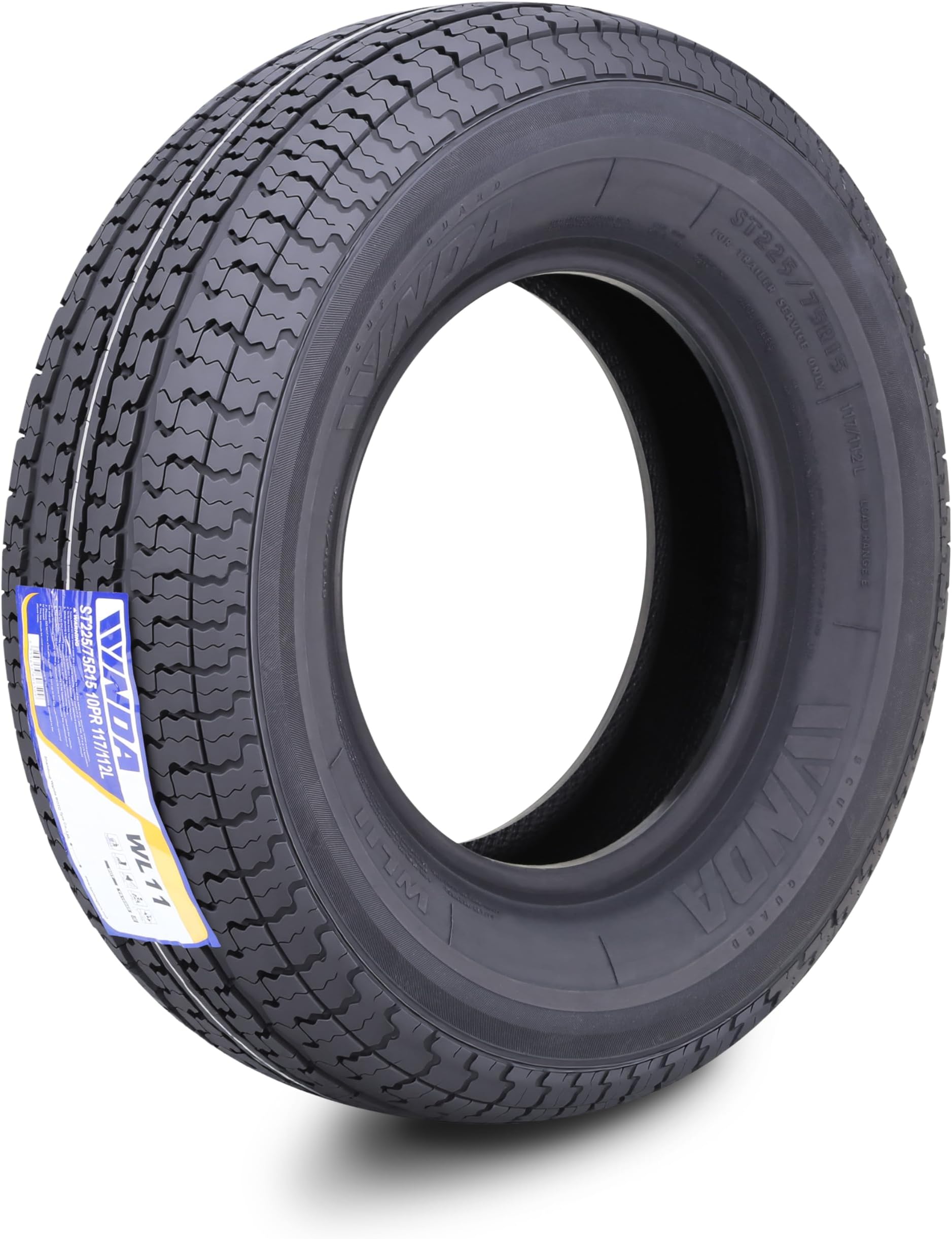 WINDA Premium Semi Steel Trailer Tire ST225/75R15 Radial 10PR Load Range E Steel Belted