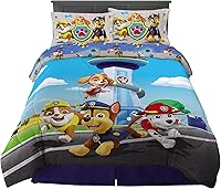 Vista 64 de Franco Bratz Fashion Bedding - Juego de edredón y sábanas súper suaves de 7 piezas con funda, tamaño Queen, (producto 100% oficial)