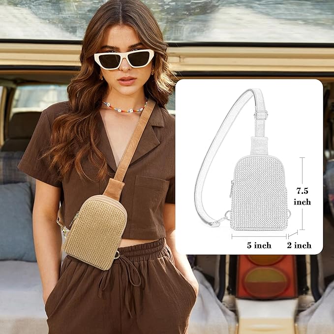 Straw Crossbody Bag Spring Accessories