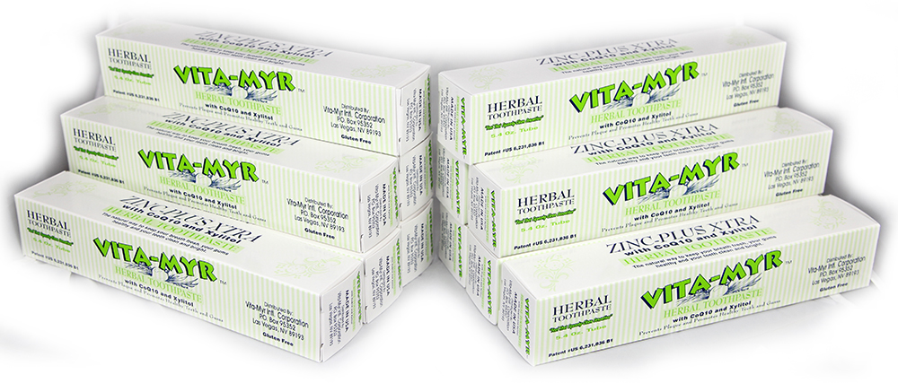Amazon.com : Vita-Myr Zinc+ Toothpaste, No Sugar, No Fluoride
