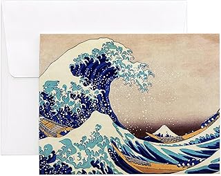 CafePress Great Wave Off Kanagawa Notecards (Set Of 20) 4.25" x 5.5" Notecards 10 Pack