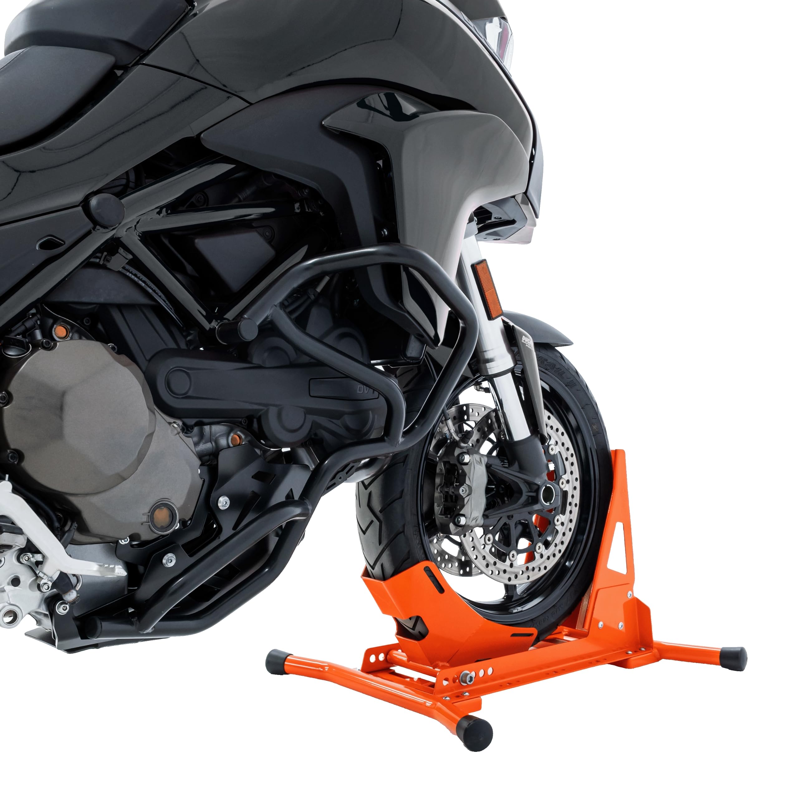 Montageständer Vorderrad Wippe orange