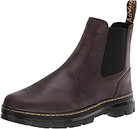 Vista 1 de Dr. Martens Botas Chelsea de cuero Embury unisex para adultos