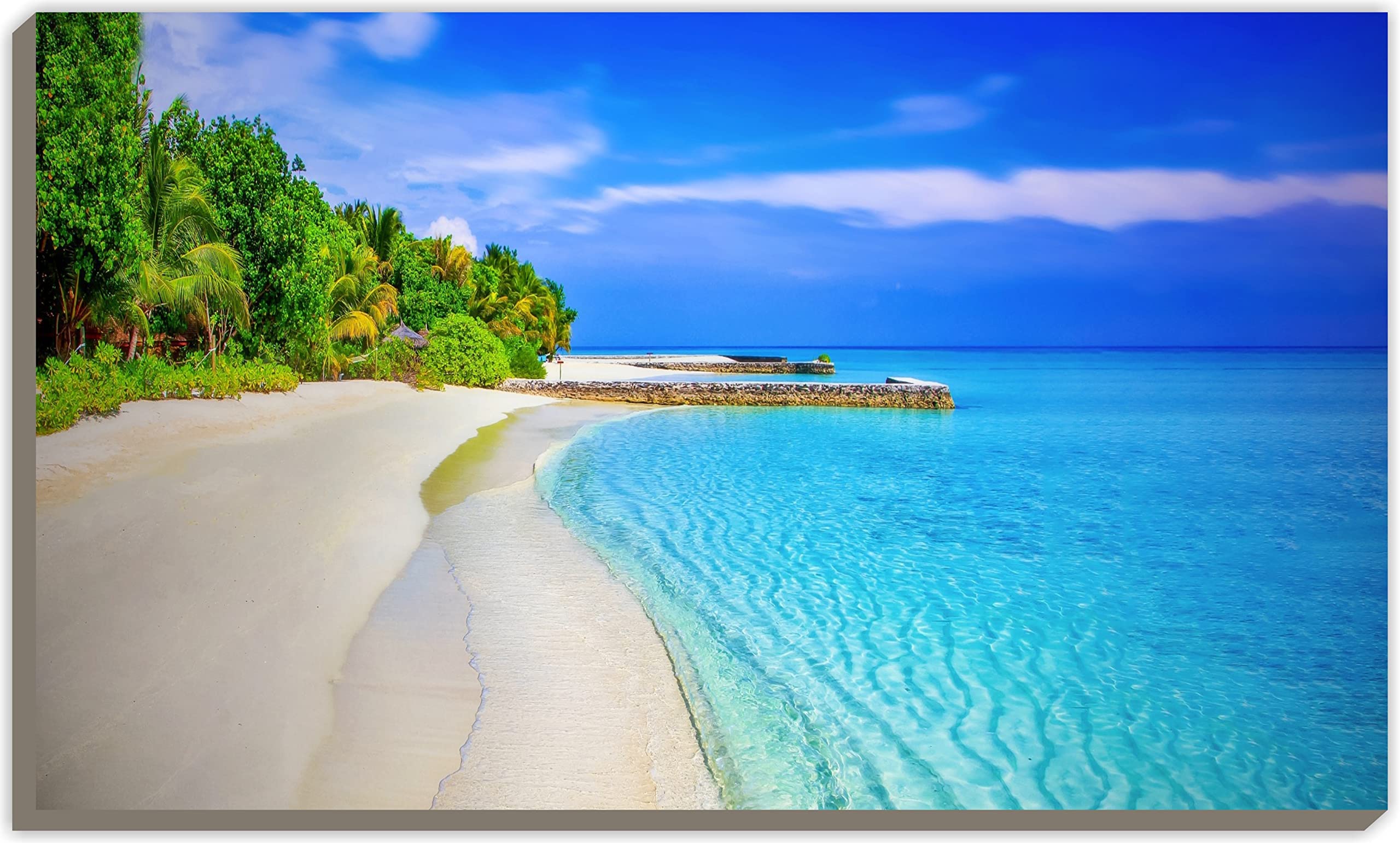 BEYDAGRUP is an appetizing Canvas Table That Allows us to Experience The Summer Weather That Makes Sense of Nature Beautifully (85CMX45CM)