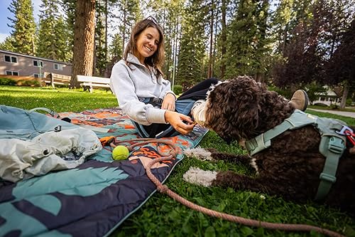 Miniatura 2 de Crazy Creek - Silla perfecta para asientos de estadio, campamento, senderismo y más, comodidad en todos los terrenos, correas ajustables, diseño