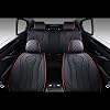 Coverado Car Seat Cover, Car Seat Covers Full Set, Front Seats Back Seat Covers, Waterproof Car Seat Covers, Car Seat Cushion, Leather Car Seat Covers Car Seat Protector Universal Fit Most Cars