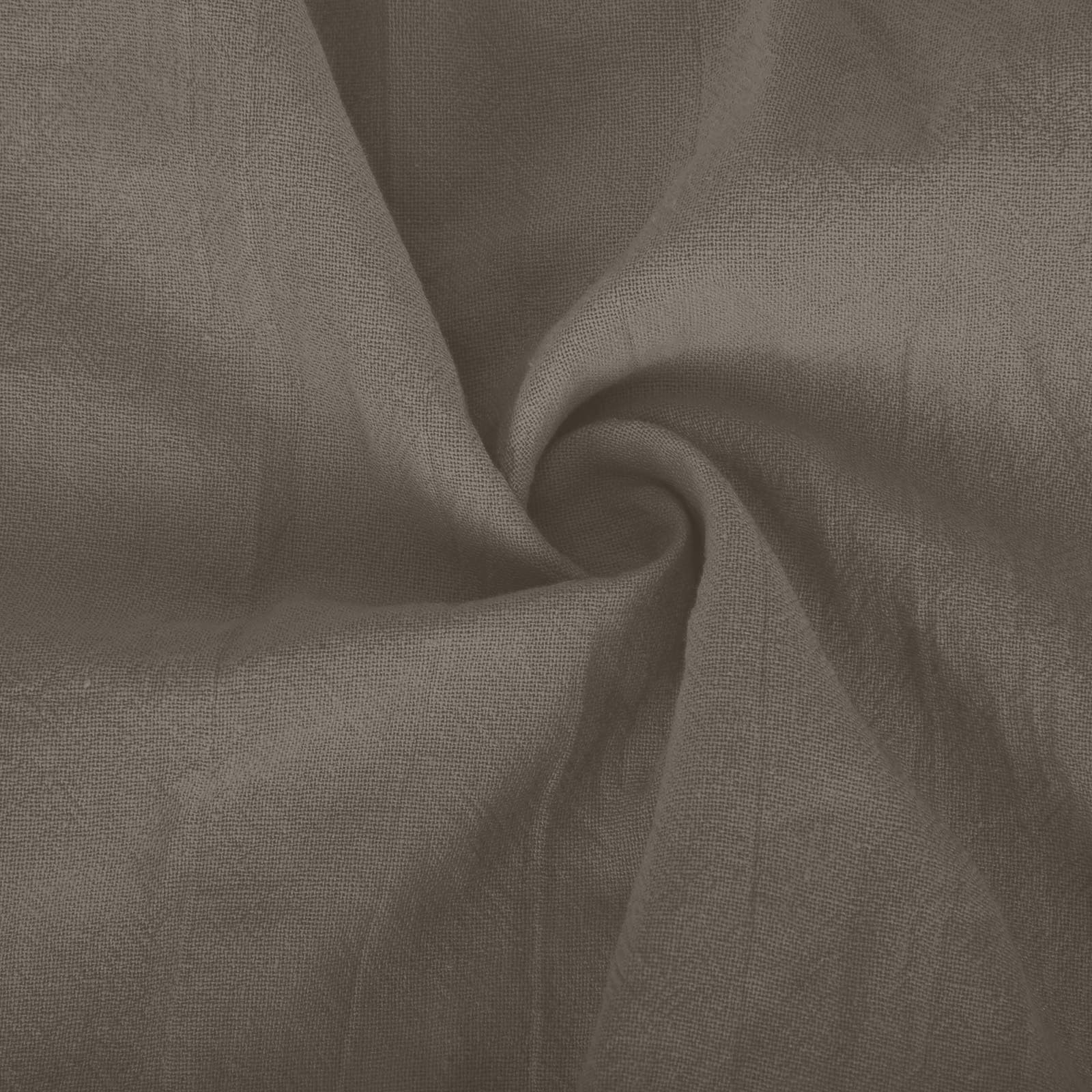 Homewear - Tuta da donna 2 pezzi, in cotone e lino, pantaloni lunghi e | Tuta da donna a 2 pezzi, vestibilità ampia, maniche a 7/8, a maniche lunghe, girocollo, per il tempo libero